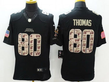 Julius Thomas Jacksonville Jaguars black Salute To Service jersey