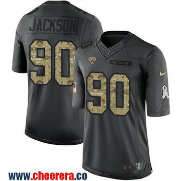 Malik Jackson Jacksonville Jaguars black Salute To Service jersey