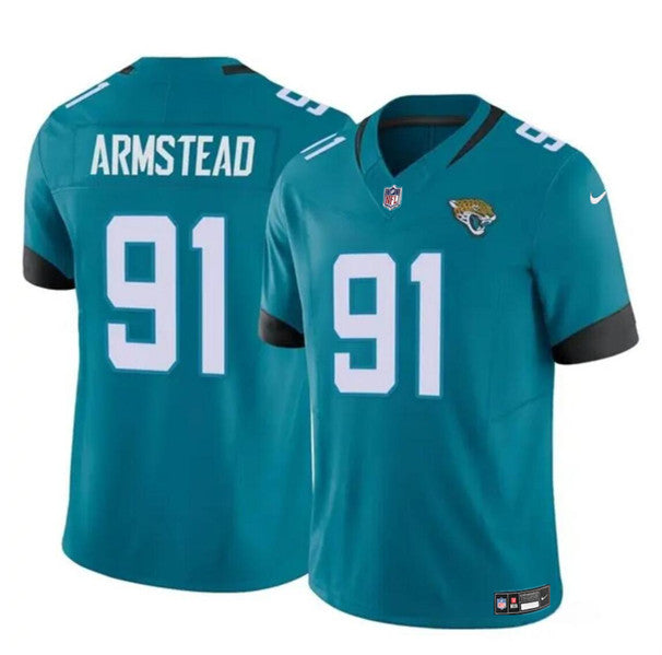Arik Armstead Jacksonville Jaguars teal Vapor jersey
