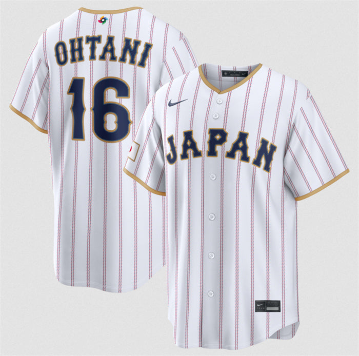 Shohei Ohtani Japan Baseball white Classic jersey