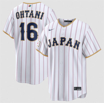 Shohei Ohtani Japan Baseball white Classic jersey