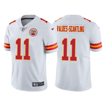 Marquez Valdes-Scantling Kansas City Chiefs white Vapor jersey