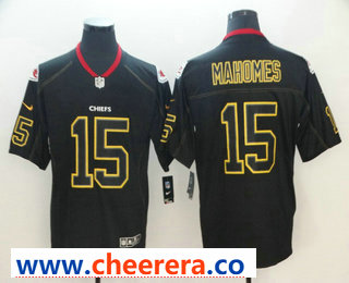 Patrick Mahomes II Kansas City Chiefs black Color Rush jersey