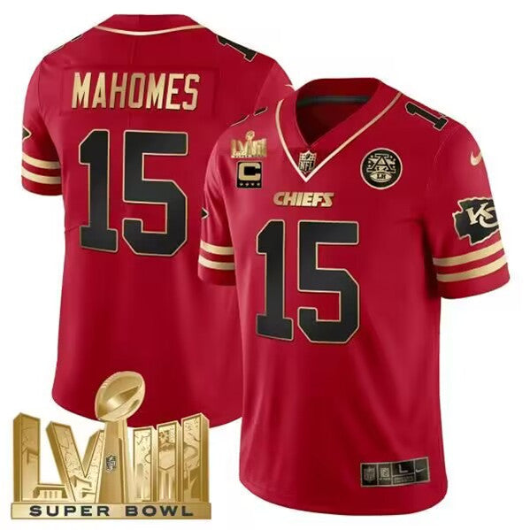 Patrick Mahomes Kansas City Chiefs red Vapor jersey