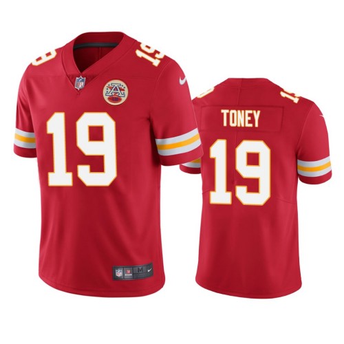 Kadarius Toney Kansas City Chiefs red Vapor jersey