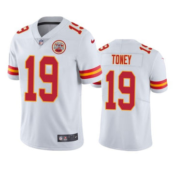 Kadarius Toney Kansas City Chiefs white Vapor jersey