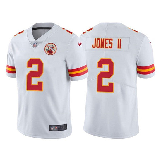 Ronald Jones II Kansas City Chiefs white Vapor jersey