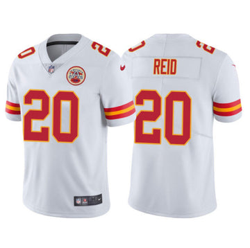 Justin Reid Kansas City Chiefs white Vapor jersey