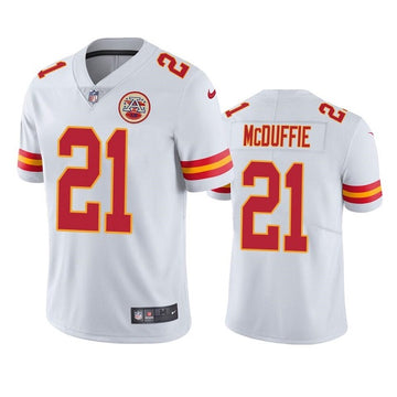 Trent McDuffie Kansas City Chiefs white Vapor jersey