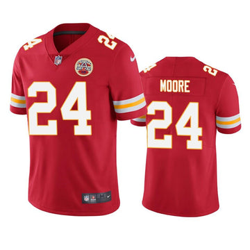 Skyy Moore Kansas City Chiefs red Vapor jersey
