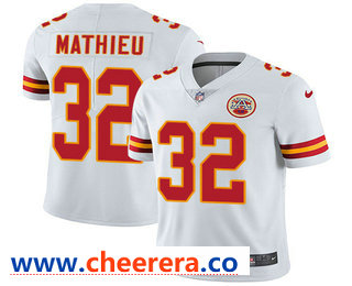 Tyrann Mathieu Kansas City Chiefs white Vapor jersey