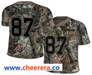 Travis Kelce Kansas City Chiefs camo Limited jersey