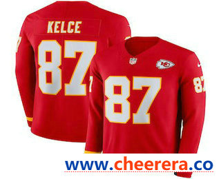 Travis Kelce Nike Kansas City Chiefs red Limited jersey