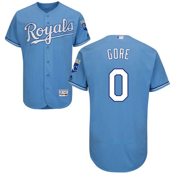 Terrance Gore Majestic Kansas City Royals blue Authentic jersey