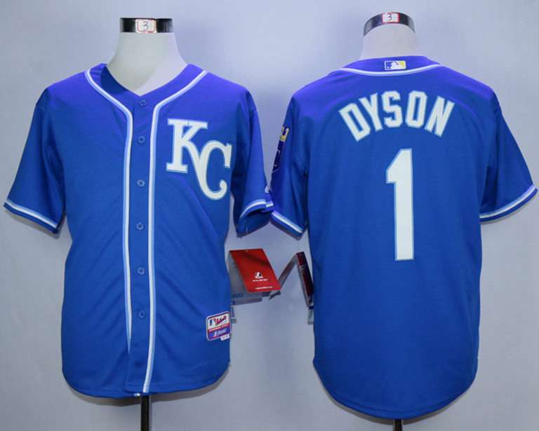 Jarrod Dyson Kansas City Royals blue Alternate jersey