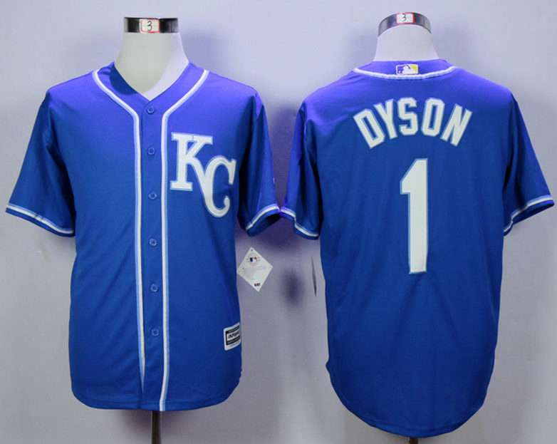 Jarrod Dyson Kansas City Royals blue jersey