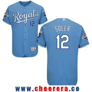 Jorge Soler Kansas City Royals blue jersey