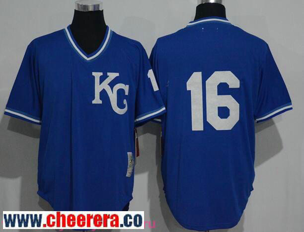 Bo Jackson KC Kansas City Royals navy Throwback jersey