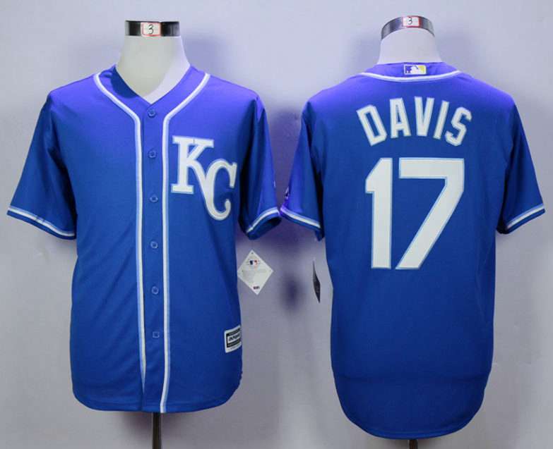 Wade Davis Kansas City Royals blue jersey