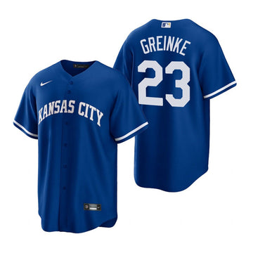 Zack Greinke Kansas City Royals royal jersey