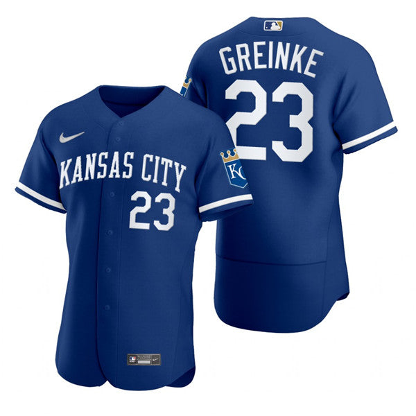 Zack Greinke Kansas City Royals royal jersey