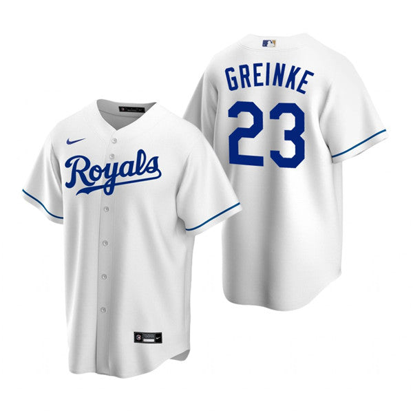 Zack Greinke Kansas City Royals white jersey