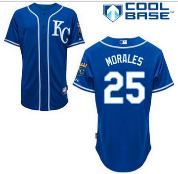 Kendrys Morales Kansas City Royals blue jersey