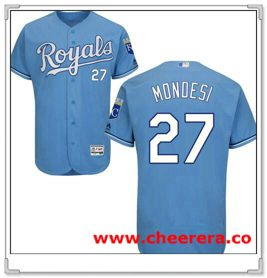 Raul A. Mondesi Kansas City Royals blue jersey