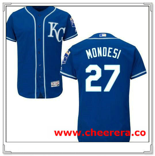 Raul A. Mondesi Kansas City Royals navy jersey