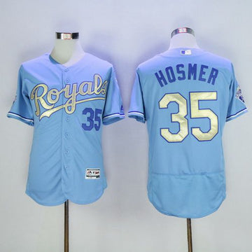 Eric Hosmer Kansas City Royals blue jersey