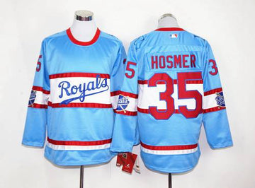 Eric Hosmer Kansas City Royals blue jersey