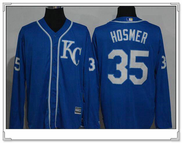Eric Hosmer Kansas City Royals navy jersey