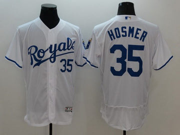 Eric Hosmer Kansas City Royals white jersey