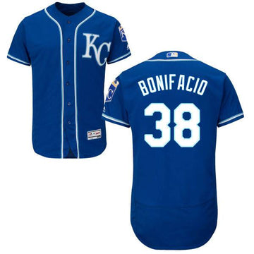 Jorge Bonifacio Majestic Kansas City Royals royal Authentic jersey