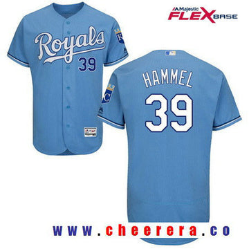 Jason Hammel Kansas City Royals blue Alternate jersey