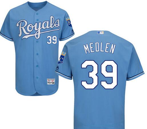 Kris Medlen Kansas City Royals blue jersey