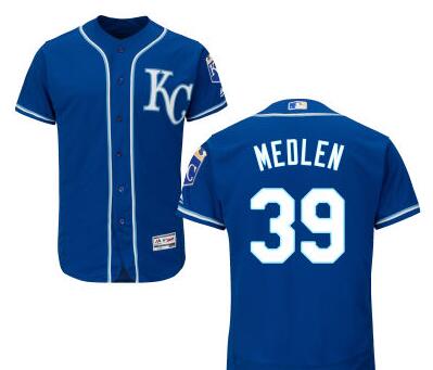 Kris Medlen Kansas City Royals navy jersey
