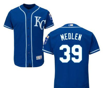 Kris Medlen Kansas City Royals navy jersey