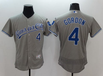 Alex Gordon Kansas City Royals gray jersey