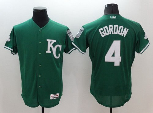 Alex Gordon Kansas City Royals green jersey