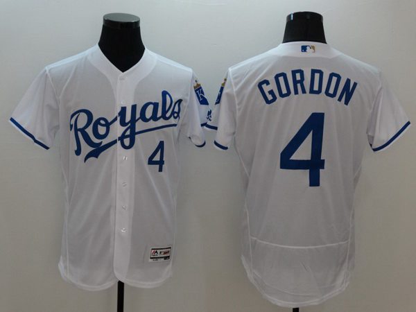 Alex Gordon Kansas City Royals white jersey