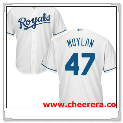 Peter Moylan Kansas City Royals white Home jersey