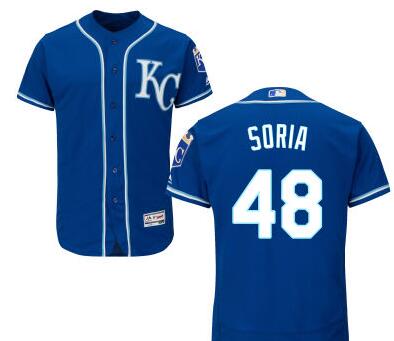 Joakim Soria Kansas City Royals navy jersey