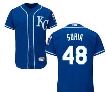 Joakim Soria Kansas City Royals navy jersey