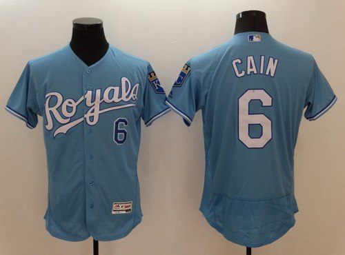 Lorenzo Cain Kansas City Royals blue jersey