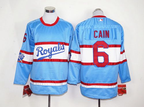 Lorenzo Cain Kansas City Royals blue jersey