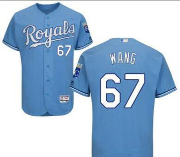 Chien-Ming Wang Kansas City Royals blue jersey
