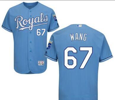 Chien-Ming Wang Kansas City Royals blue jersey