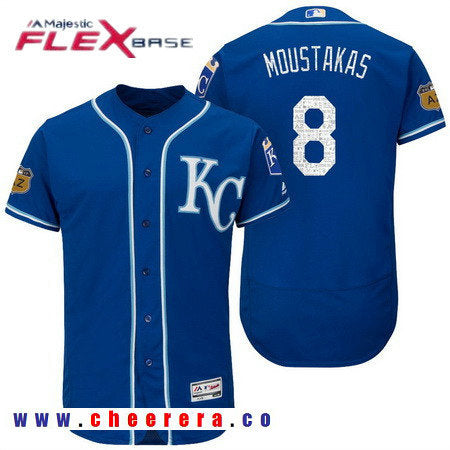 Mike Moustakas Kansas City Royals royal jersey