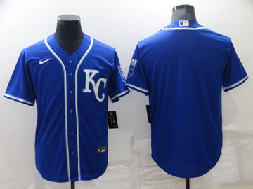 Custom Kansas City Royals blue jersey